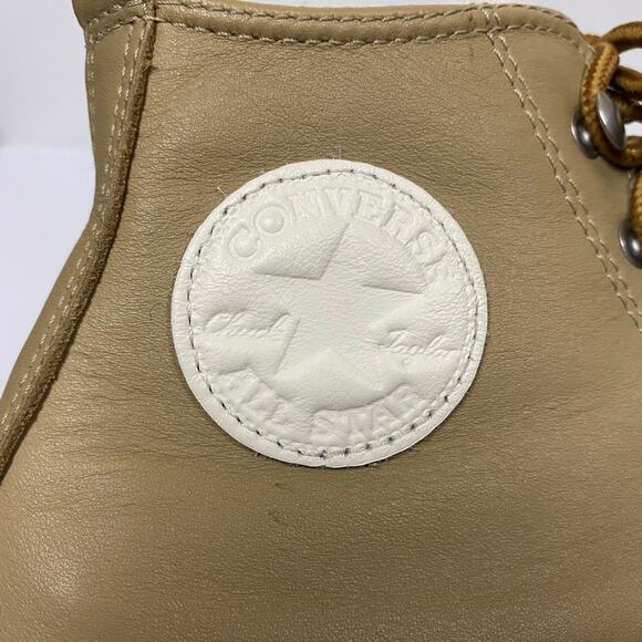 Converse Run Star Hike Hi Nomad Khaki Wheat Sherpa Leather Sneakers Size 10.5 - Picture 8 of 12